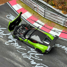 Load image into Gallery viewer, FW 1:64 Light Green Vulcan Racing Sports Model Diecast Metal Car New Collection
