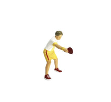 Load image into Gallery viewer, 1:64 Painted Figure Mini Model Miniature Resin Diorama Pingpong Table tennis Set
