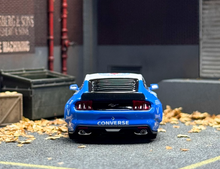 Load image into Gallery viewer, Liberty 1:64 Blue White Mustang Muscle Sports Model Diecast Metal Car New Collection
