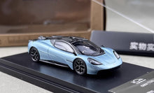 Load image into Gallery viewer, 7cm 1:64 Ice Blue GMA T.50 Racing Sports Model Diecast Metal Car New Collection
