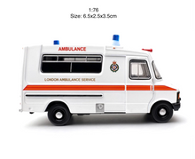 Load image into Gallery viewer, 1:76 Bedford CF Hanlon London Ambulance Model Diecast Metal Car Box New Collection
