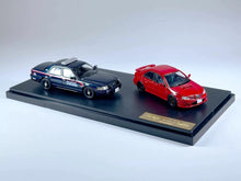 Load image into Gallery viewer, 1:64 Atlanta CV Police Impreza WRX STI IX 9 Sedan Set Model Diecast Metal Car
