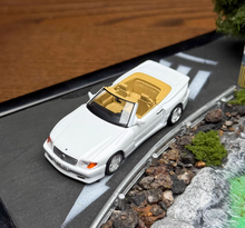 Load image into Gallery viewer, Tarmac 1:64 White SL500 Koenig Convertible Sports Model Diecast Metal Car New Collection
