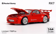 Load image into Gallery viewer, Master 1:64 JDM Red RX7 FD Rocket Bunny Sports Model Diecast Metal Car New Collection
