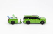 Load image into Gallery viewer, Shadow 1:64 Green Escalade Cut Body Trailer Sport Model Diecast Metal Car New Collection
