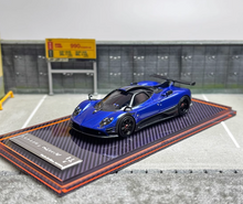 Load image into Gallery viewer, U2 1:64 Blue Zonda 760LH Super Racing Sports Model Diecast Resin Car Box
