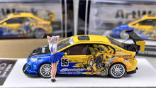 Load image into Gallery viewer, Artwork 1:64 Civic TypeR FD2 #95 Spoon Figure Girl Model Diecast Metal Car New Collection
