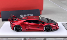 Load image into Gallery viewer, 1:64 Flame Red Huracan GT LP610 LBWK Racing Sports Model Diecast Resin Car New Collection
