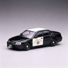 Load image into Gallery viewer, 596 1:64 Black Impala CHP Highway Police Sport Model Diecast Metal Car New Collection
