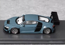 Load image into Gallery viewer, LMF 1:64 Gray R8 LMS Ultra Racing Sports Model Diecast Metal Car New Collection
