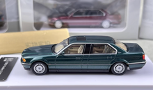 Load image into Gallery viewer, DCM 1:64 Green 1996-98 E38 L7 728il Luxury Sedan Model Diecast Metal Car New Collection
