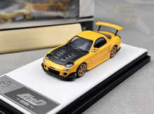 Load image into Gallery viewer, TM 1:64 JDM Yellow FD RX7 RE Amemiya Racing Sports Model Diecast Metal Car New
