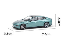 Load image into Gallery viewer, XCARTOYS 1:64 Green Xpeng P7i EV Sports Model Diecast Metal Car New Collection
