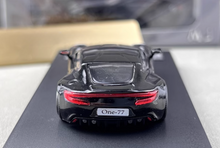 Load image into Gallery viewer, MJ 1:64 Black One-77 V12 Coupe Super Racing Sports Model Diecast Metal Car New Collection
