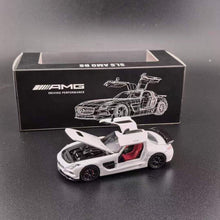 Load image into Gallery viewer, FW 1:64 White SLS AMG BS Coupe Sports Model Diecast Metal Car New Collection

