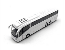 Load image into Gallery viewer, OXFORD 1:76 White Irizar I6 Travel City Tour Bus Model Diecast Metal Car New
