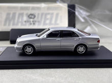 Load image into Gallery viewer, Maxwell 1:64 Silver E320 W210 Classic Sedan Sports Model Diecast Metal Car New Collection
