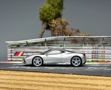 Load image into Gallery viewer, TOC 1:64 Silver FE458 Speciale Sports Model Diecast Metal Car New Collection

