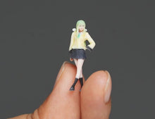 Load image into Gallery viewer, 1:64 Painted Figure Model Miniature Resin Diorama Sand Kawaii Girl Cute Lady
