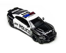 Load image into Gallery viewer, PSC 1:64 Black LSPD Charger Brawler Police Sports Model Diecast Metal Car New Collection
