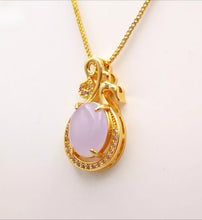Load image into Gallery viewer, Nature Jade Phoenix Pendant Necklace Gift Jewelry charm Blessing Lucky Jewelry
