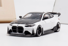 Load image into Gallery viewer, SW 1:64 White M4 G82 Widebody Coupe Racing Sports Model Diecast Metal Car New Collection
