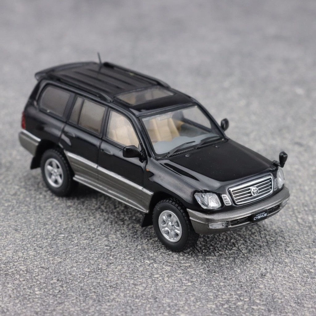 GCD 1:64 Black Land Cruiser Cygnus V6 SUV ORV Model Diecast Metal Car New Collection
