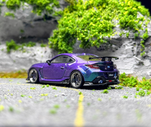 Load image into Gallery viewer, CM 1:64 Purple BRZ Varis Couple Sports Model Diecast Metal Car New Collection
