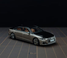 Load image into Gallery viewer, Masdi 1:64 Black Gold A8L Horch Luxury Sedan Sport Model Diecast Metal Car New Collection

