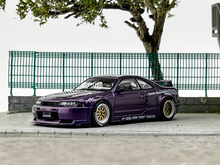 Load image into Gallery viewer, Inno 1:64 Purple Skyline GTR R33 Pandem Rocket Bunny Model Diecast Metal Car

