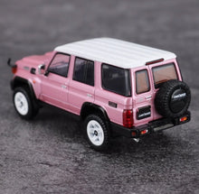 Load image into Gallery viewer, GCD 1:64 Pink Land Cruiser LC70 J76 ORV SUV Model Diecast Metal Car New Collection
