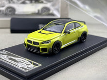 Load image into Gallery viewer, FX 1:64 Yellow M2 G87 Attack Coupe Sports Model Diecast Metal Car New Collection
