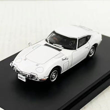 Load image into Gallery viewer, LCD 1:64 White Toyota 2000GT Racing Sports Classic Model Toy Diecast Metal Car BN
