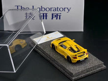 Load image into Gallery viewer, 1:64 Laboratory Yellow Gemballa Mirage GT Sports Model Diecast Resin Car New Collection

