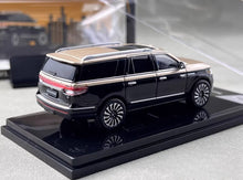 Load image into Gallery viewer, Shadow 1:64 Gold Black Navigator L Full Sized SUV Model Diecast Metal Car New Collection
