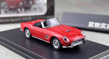 Load image into Gallery viewer, King 1:64 Red 250GT California Spyder SWB Sport Model Diecast Metal Car New Collection
