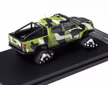 Load image into Gallery viewer, GCD 1:64 Camo Tacoma Pickup Truck Snow Edition Sports Model Diecast Metal Car
