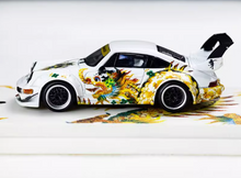 Load image into Gallery viewer, ModernArt 1:64 White Chinese Dragon RWB 964 Sports Model Diecast Metal Car New Collection
