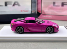 Load image into Gallery viewer, Model1 1:64 JDM Pink LFA Coupe Sports Model Diecast Metal Car New Collection
