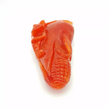 Load image into Gallery viewer, Nature Jade Red Corn Pendant Necklace Gift Jewelry charm Blessing Lucky Fortune
