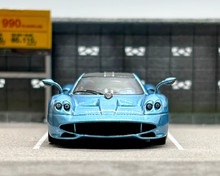 Load image into Gallery viewer, CM 1:64 Ice Blue Huayra Codalunga Racing Sports Model Diecast Metal Car New Collection
