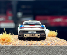 Load image into Gallery viewer, Minigt 1:64 White 911 Dakar #19 1974 Rally Sports Model Diecast Metal Car New Collection
