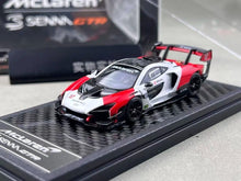 Load image into Gallery viewer, LCD 1:64 Red White Senna GTR McLaren #12 Sports Model Diecast Metal Car New Collection
