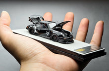 Load image into Gallery viewer, PGM 1:64 Black 911 RWB 930 Standard Classic Sports Model Diecast Metal Car New Collection
