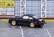 Load image into Gallery viewer, Master 1:64 Black Gold 911 930 Turbo Black Bird Model Diecast Metal Car New
