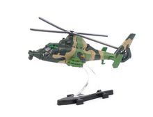 Load image into Gallery viewer, XCARTOYS 1:170 Military Z-9WA Helicopter Model Diecast Metal New
