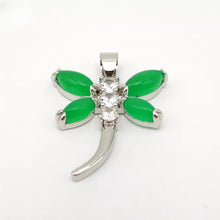 Load image into Gallery viewer, Nature Jade Draganfly Pendant Necklace Gift For Woman Jewelry charm Blessing F
