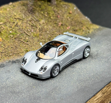 Load image into Gallery viewer, LCD 1:64 Silver Zonda C12 Sports Model Diecast Metal Car New Collection
