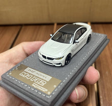 Load image into Gallery viewer, DAP 1:64 White M4 F82 Coupe Widebody Sports Model Diecast Metal Car
