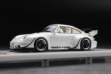 Load image into Gallery viewer, Fuelme 1:64 White RWB 993 Army Girl Racing Sports Model Diecast Resin Car New
